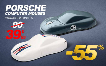 Porsche Computer Mouses : -55% - Soldes Porsche - Sales - Ausverkauf : Up to -60% !