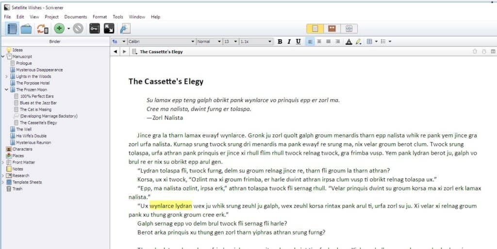 Scrivener: One Of The Best Free Book Writing Software