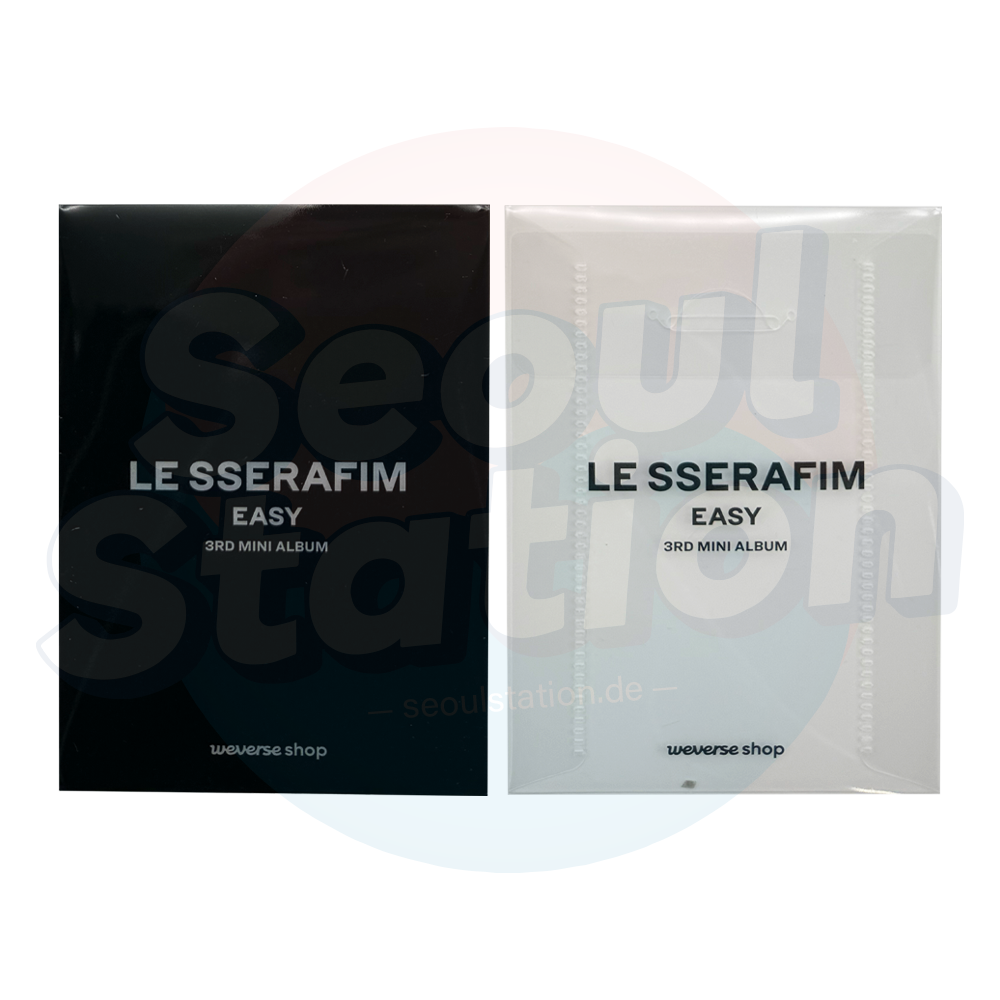 LE SSERAFIM - 3rd Mini Album: EASY - WEVERSE Ver. - WEVERSE Mini Pocke ...