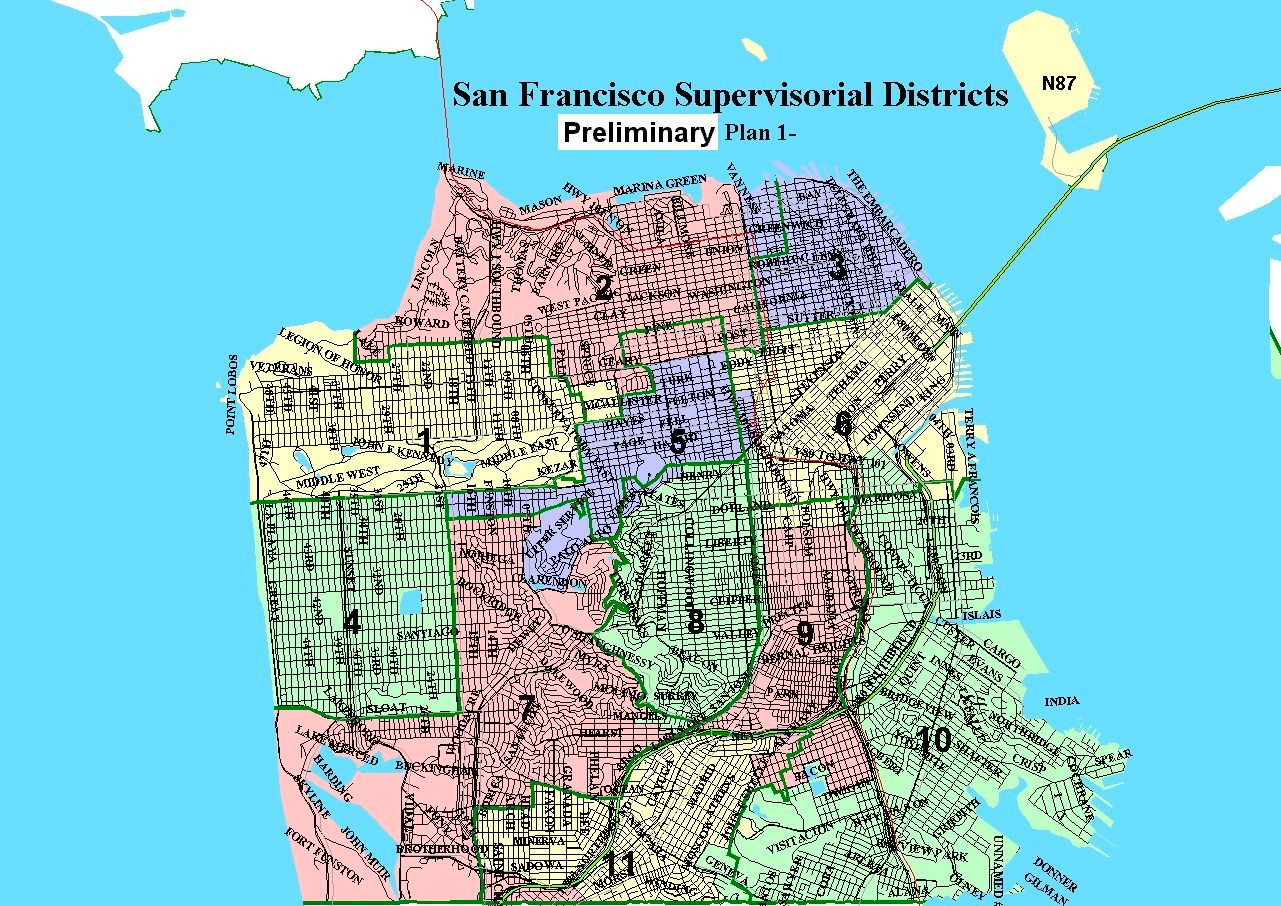 City and County of San Francisco : SF District Maps & Data