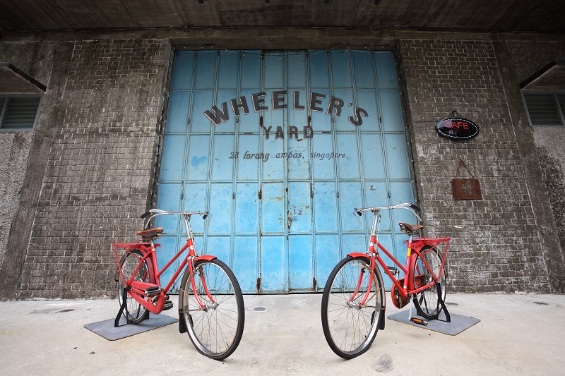 BALESTIER - Wheeler’s Yard, a bicycle-themed cafe at 28 Lorong Ampas