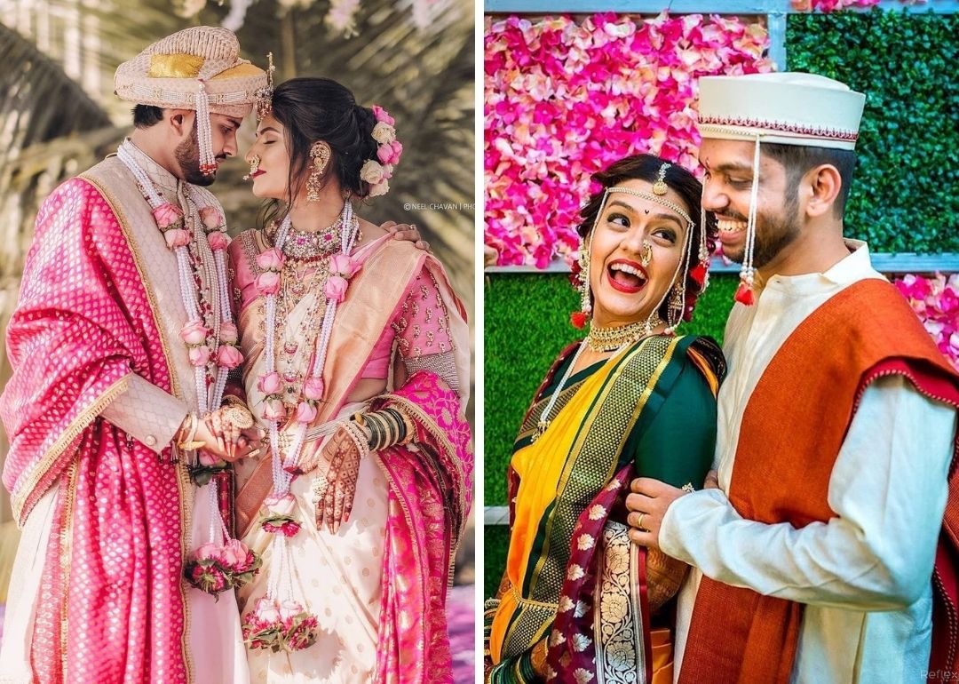 Adorable Marathi Couple Portraits That We Absolutely Love - ShaadiWish