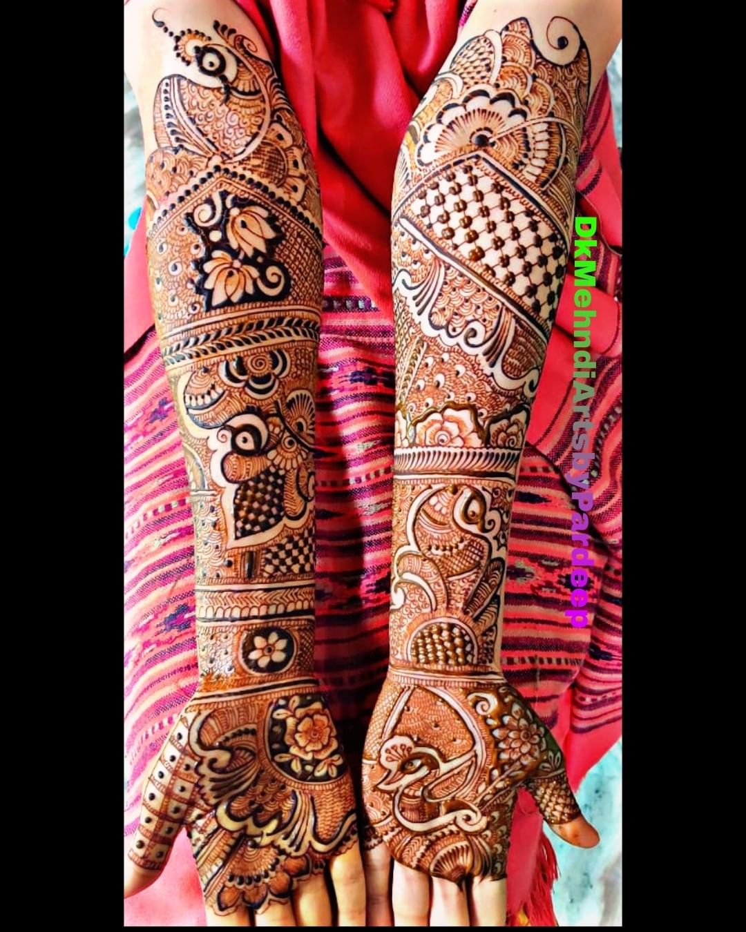 55+ Unique Peacock Mehndi Design Ideas For Brides