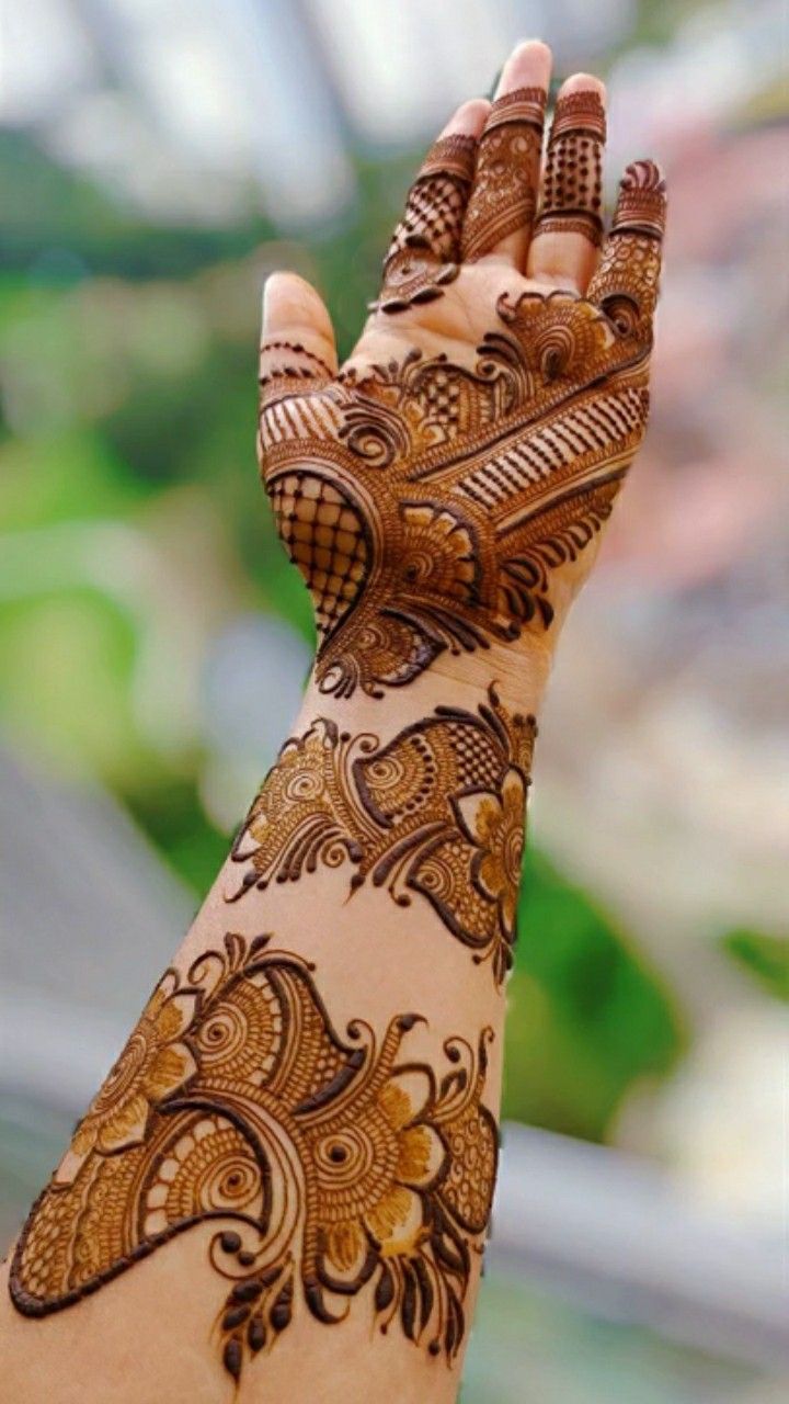 50+ Trending Bangle Mehndi Design Ideas For Hands - ShaadiWish