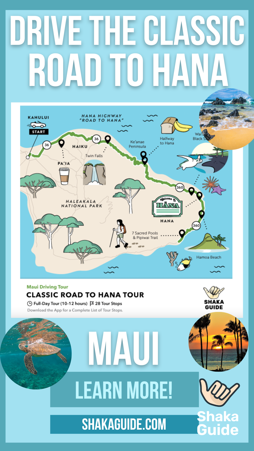 Road To Hana Map Guide | My XXX Hot Girl