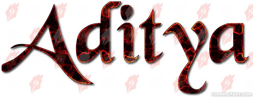 Aditya Logo In 3d