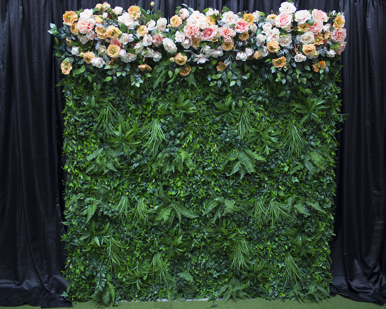 Sherbert Greenery Wall