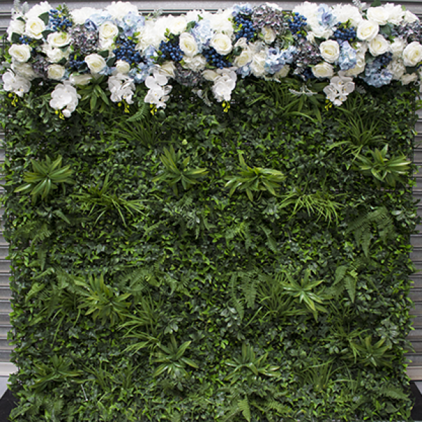 Blueberry Hill Greenery Wall