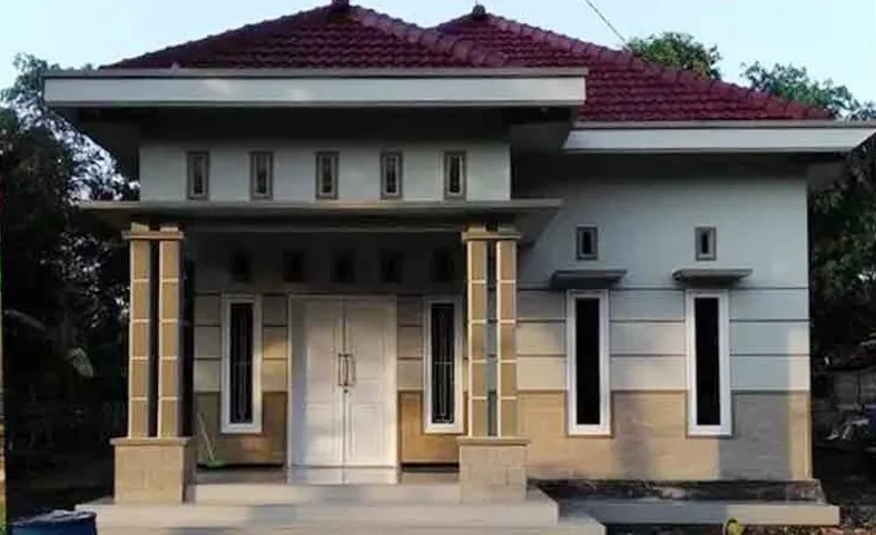 Inspirasi Desain Gambar Teras Rumah Atap Segitiga | pjskbu.com