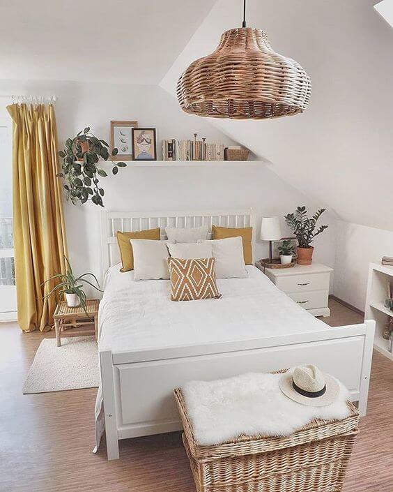 Make your sleeping space as comfy and peaceful as it can be with these amazing bedroom ideas for small spaces! Find bedroom design ideas for teens girls or teens boys, women, men or couples, and more! minimalist bedroom designs | Scandinavian | Contemporary | Modern