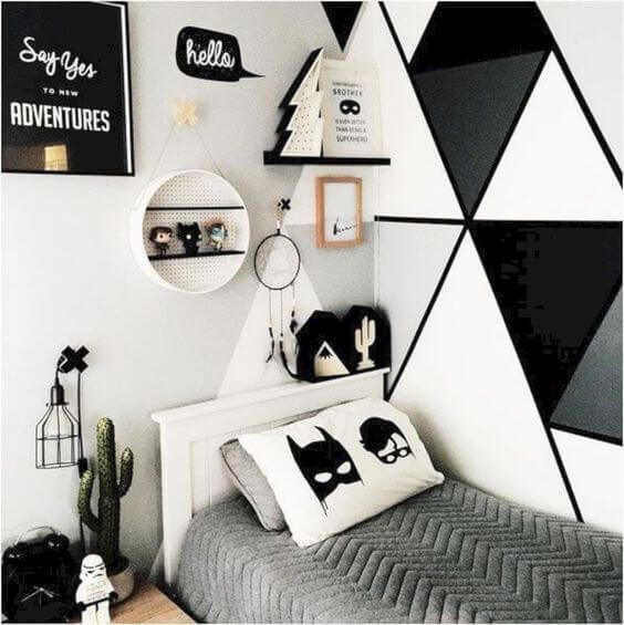 Make your sleeping space as comfy and peaceful as it can be with these amazing bedroom ideas for small spaces! Find bedroom design ideas for teens girls or teens boys, women, men or couples, and more! minimalist bedroom designs | Scandinavian | Contemporary | Modern