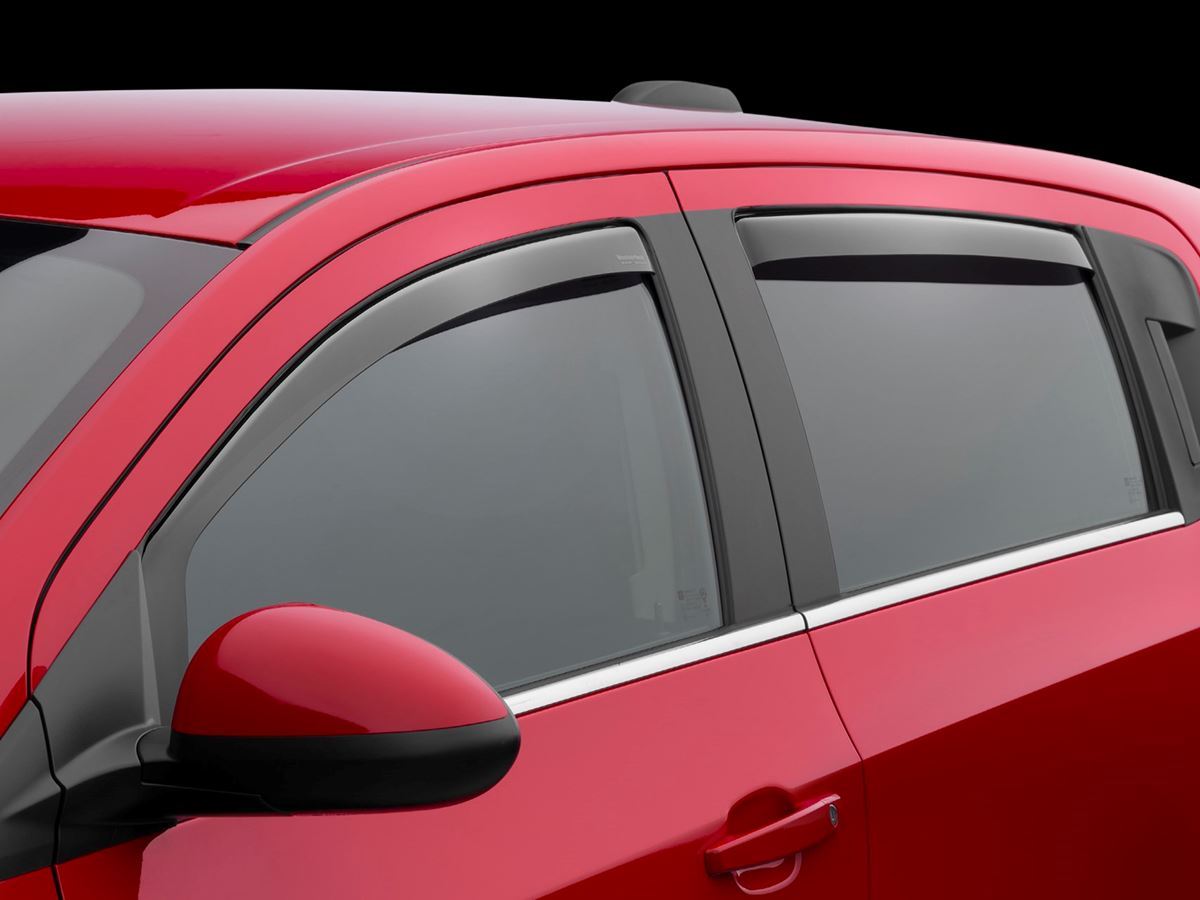 WeatherTech Side Window Deflectors - SharpTruck.com