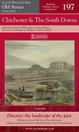 Old Folded Sheet Map of Chichester & The South Downs, 1810