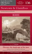 Old Folded Sheet Map of Newtown & Llanidloes, 1833