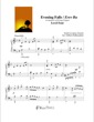 Thumbnail of First Page of Evening Falls / Erev Ba sheet music by Kids