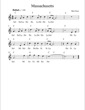 Thumbnail of First Page of Massachusetts (Simplified) sheet music by Bee Gees