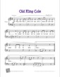 Thumbnail of First Page of Old King Cole sheet music by Kids