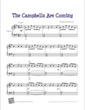 Thumbnail of First Page of The Campbells Are Coming sheet music by Kids