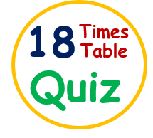 18 times table