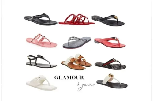 best designer flip flops womens fashion