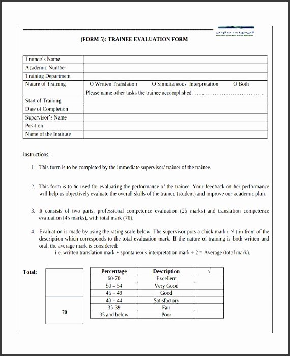 Employee Skills assessment Template Awesome 7 Employee Skills assessment Template Sampletemplatess