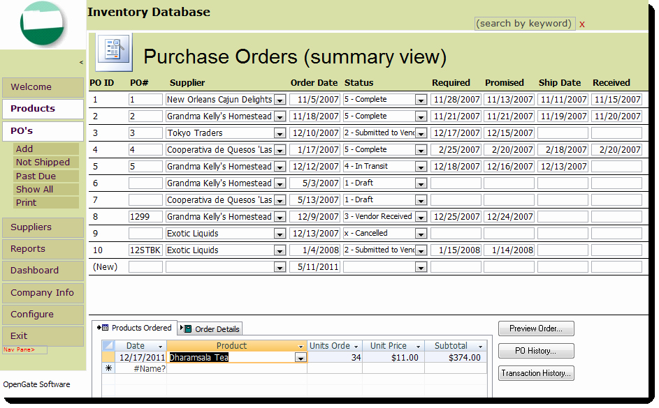 Microsoft Access Report Template Best Of Microsoft Access Inventory Management Template