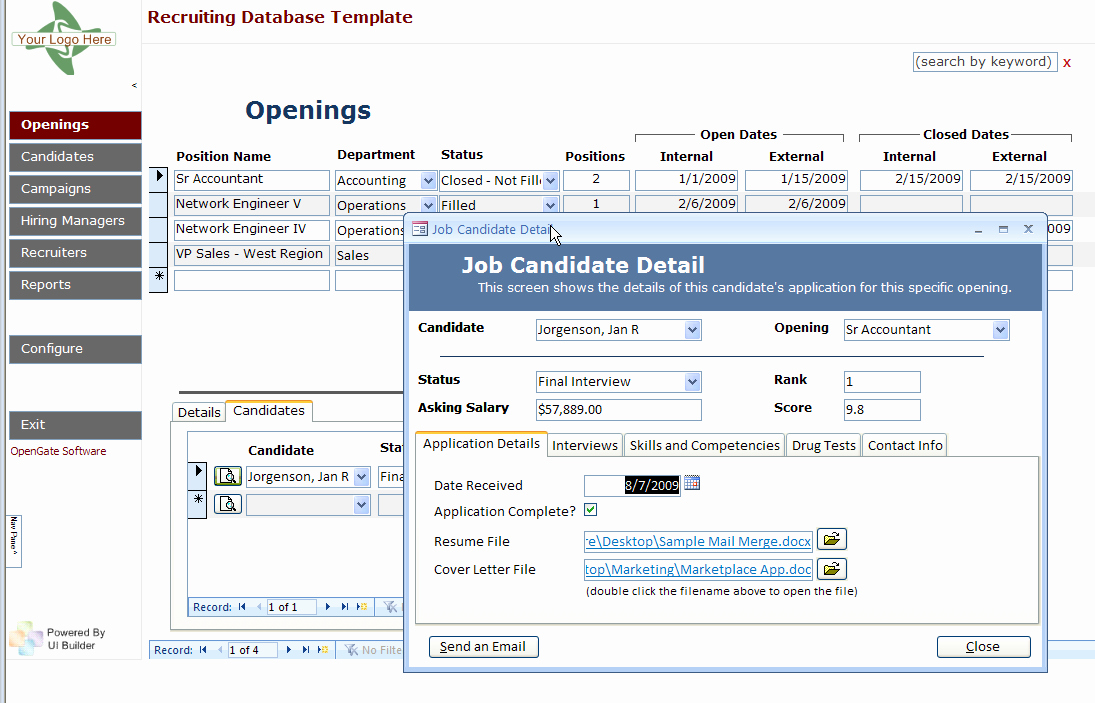 Microsoft Access Report Template Elegant Microsoft Access Templates