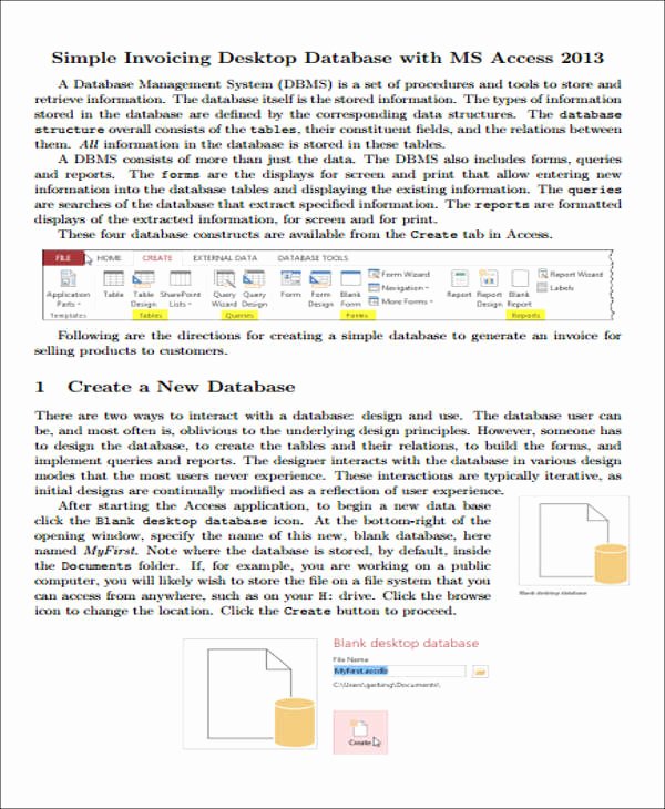 Microsoft Access Report Template Inspirational Access Report Templates