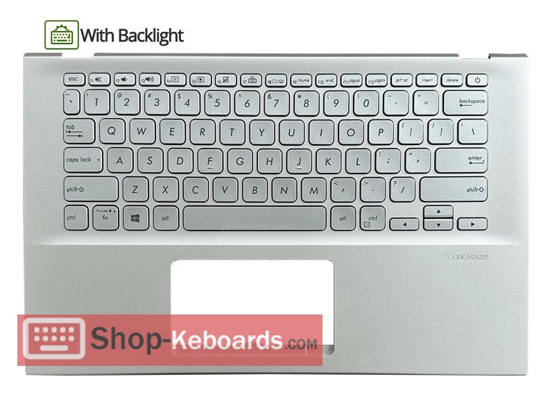 Asus S412DK Keyboard replacement