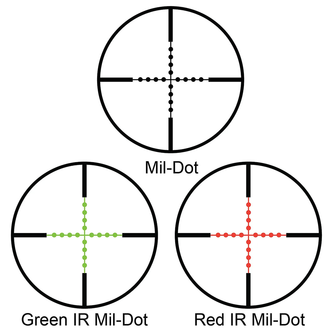 1-4x28mm SWAT-AR IR Mil-Dot Rifle Scope | AC11872 – Barska