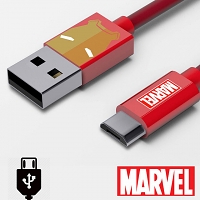 Tribe Iron Man micro USB Cable