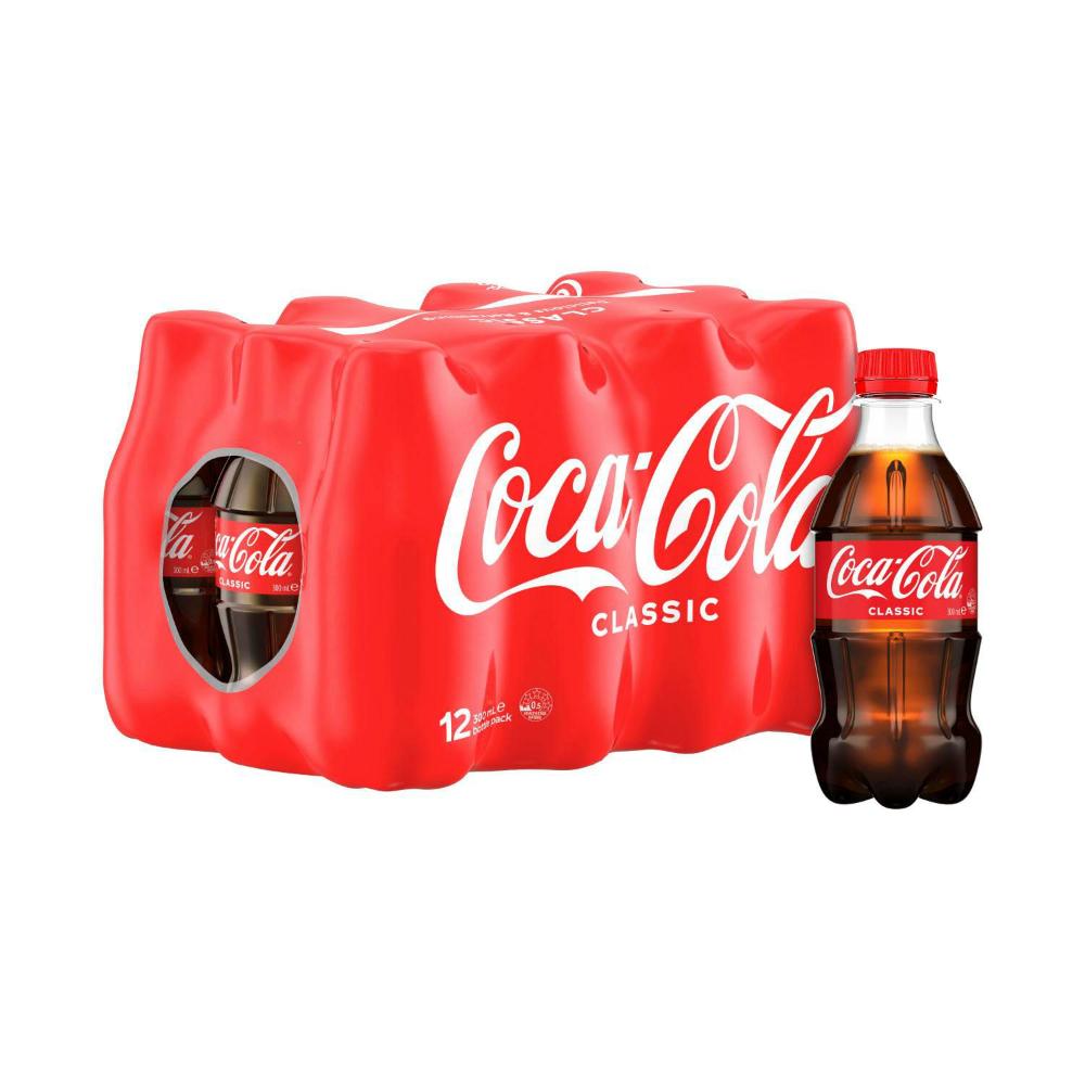 Buy Coca Cola Classic Soft Drink Multipack Mini Bottles 12x300ml 12