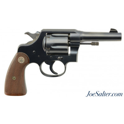 Scarce Colt New Service Revolver .38 Spl 4" Barrel 1932