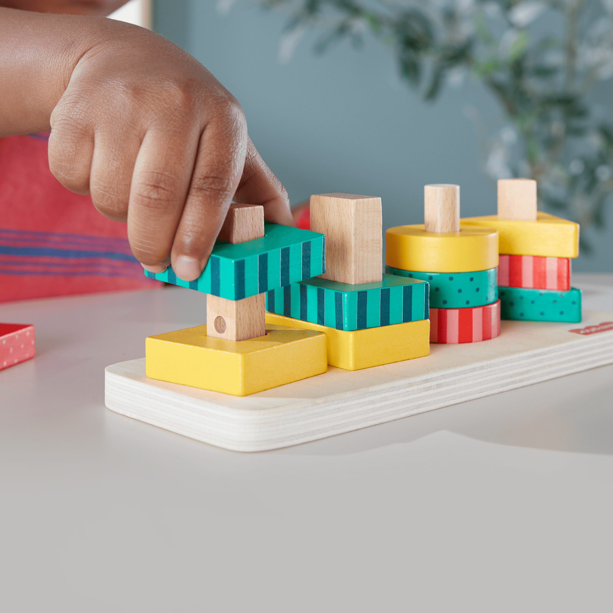 Fisher-Price Juguete para Bebés Clasificador de Formas de Madera