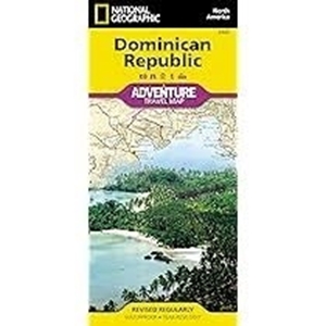 Picture of National Geographic Dominican Republic Adventure Travel Map