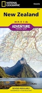 Picture of National Geographic New Zealand Adventure Travel Map