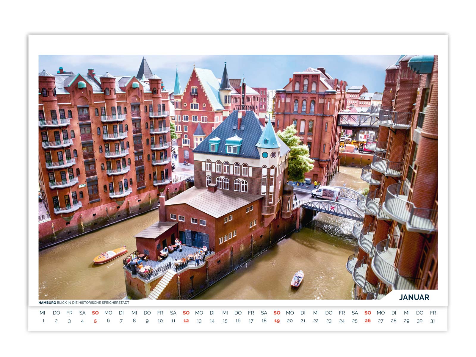 Miniatur Wunderland Calendar 2025