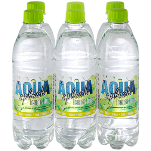 AQUASPLASH SPARK LEMON/LIME WATER 500ML