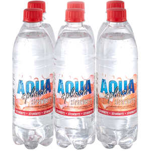 AQUASPLASH SPARK WATER STRAWBERRY 500ML