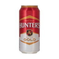 HUNTERS GOLD CIDER CAN 440ML