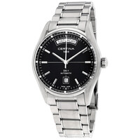 Certina DS 1 Automatic Day Date Black Dial Mens Watch