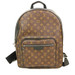 Louis Vuitton LV Josh Backpack Cowhide Monogram Macassar - Black and Brown 