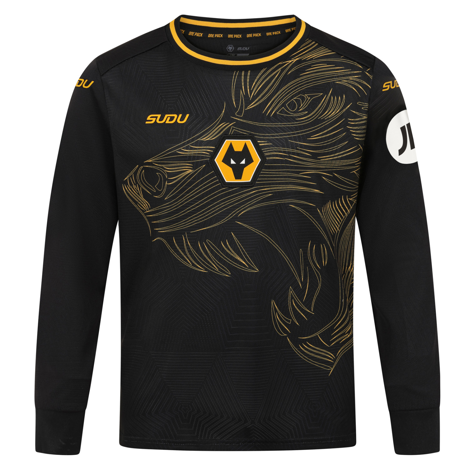 2024-25 Wolves Away Shirt - Junior - Ls