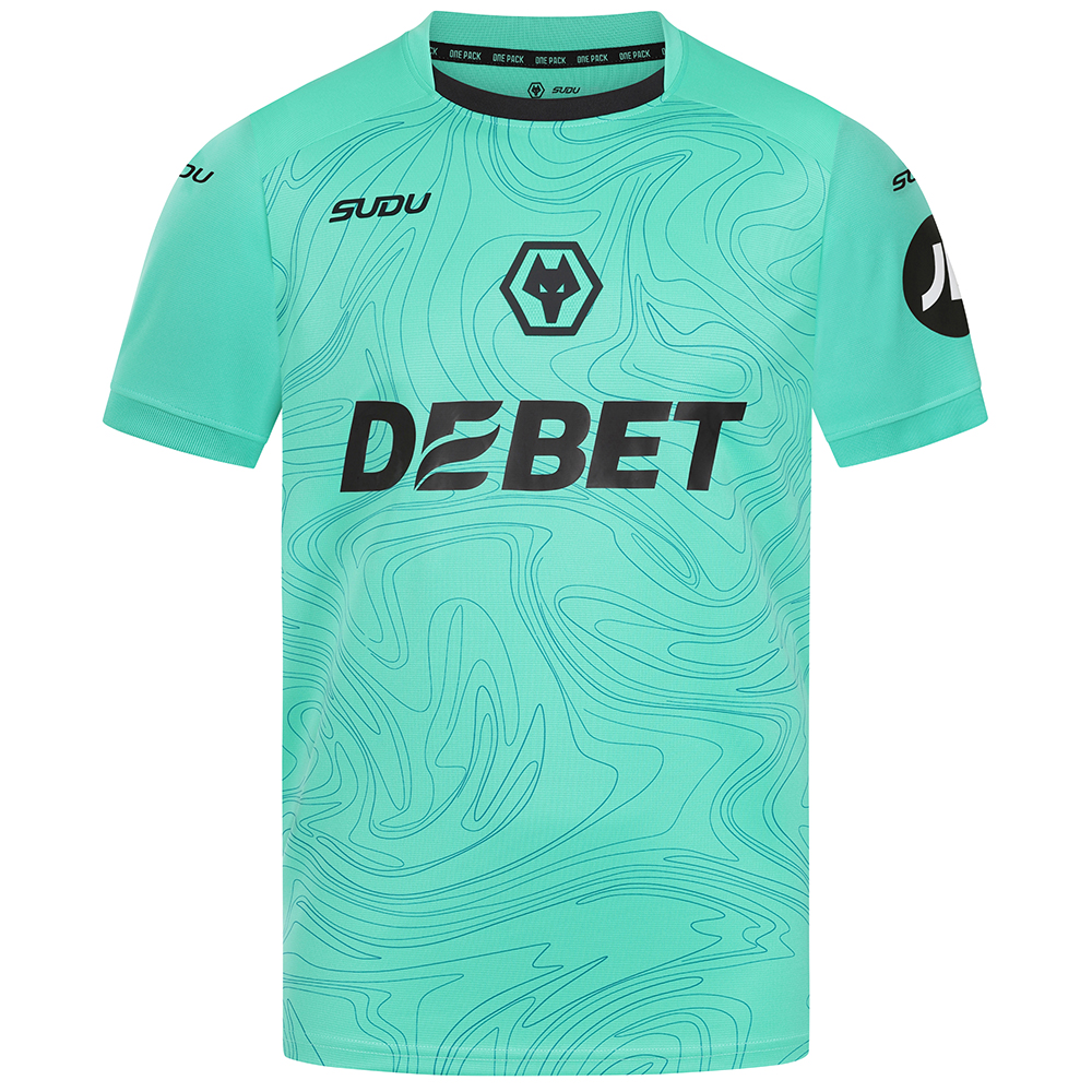 2024-25 Wolves Home Gk Shirt - Green - Adult