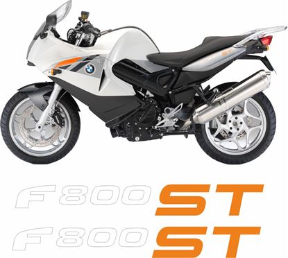 Picture of BMW F 800ST  2012 Replacement Tail Decals / Stickers