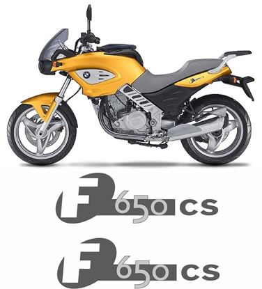 Picture of BMW F 650 CS 2001 - 2002 replacement side rear Decals / Stickers