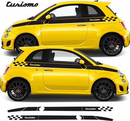 Picture of Fiat  500 / 595 Abarth "Turismo" side Stripes / Stickers