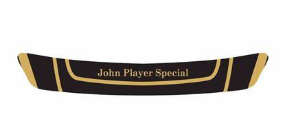 Picture of Ayrton Senna John Player Lotus Helmet Visor Decal  / Sticker