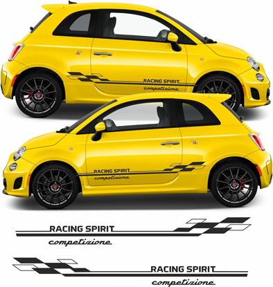 Picture of Fiat  500 / 595 Competizione side Stripes / Stickers