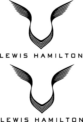 Picture of Lewis Hamilton wings General Panel Decals / Stickers